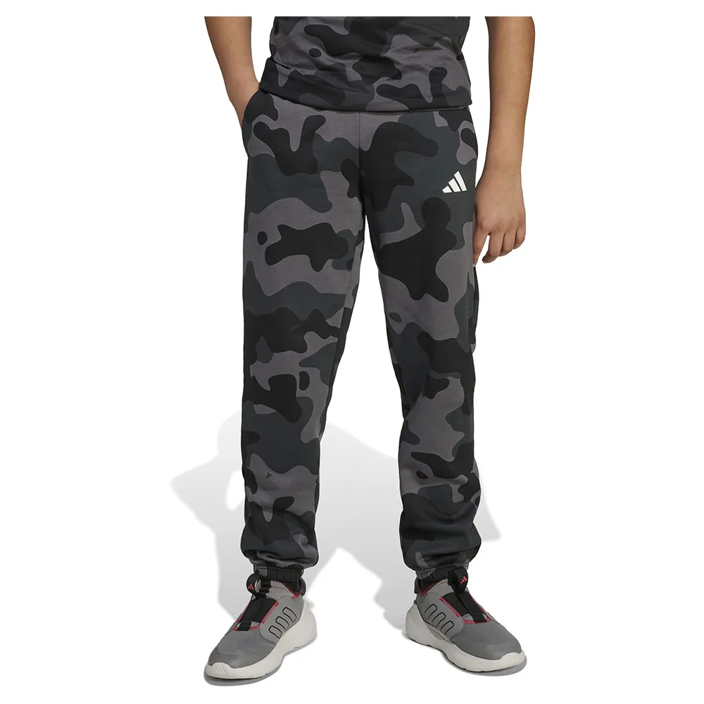 

Брюки adidas Seasonal Essentials Camo Fleece, серый