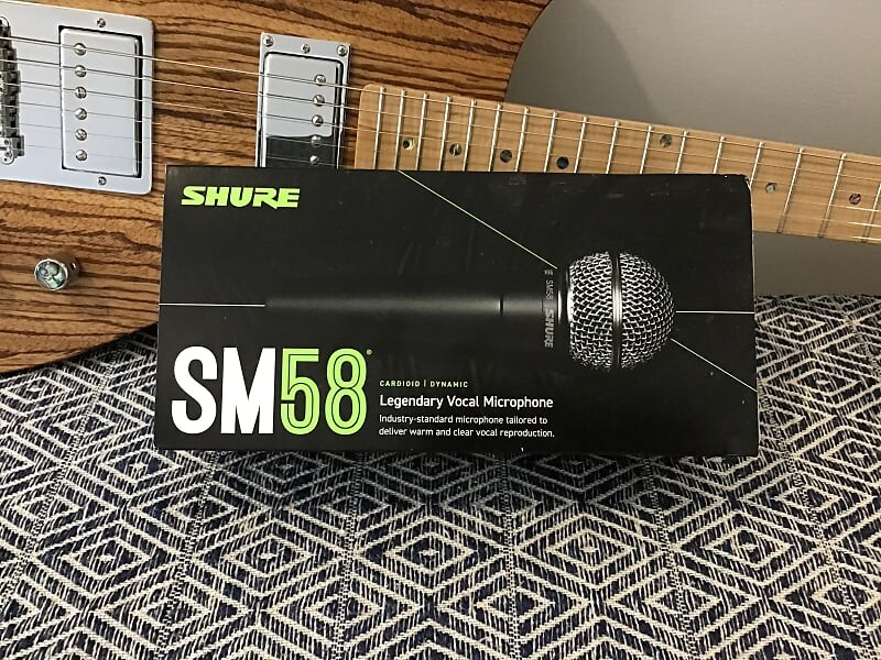 

Динамический микрофон Shure SM58 Handheld Cardioid Dynamic Microphone