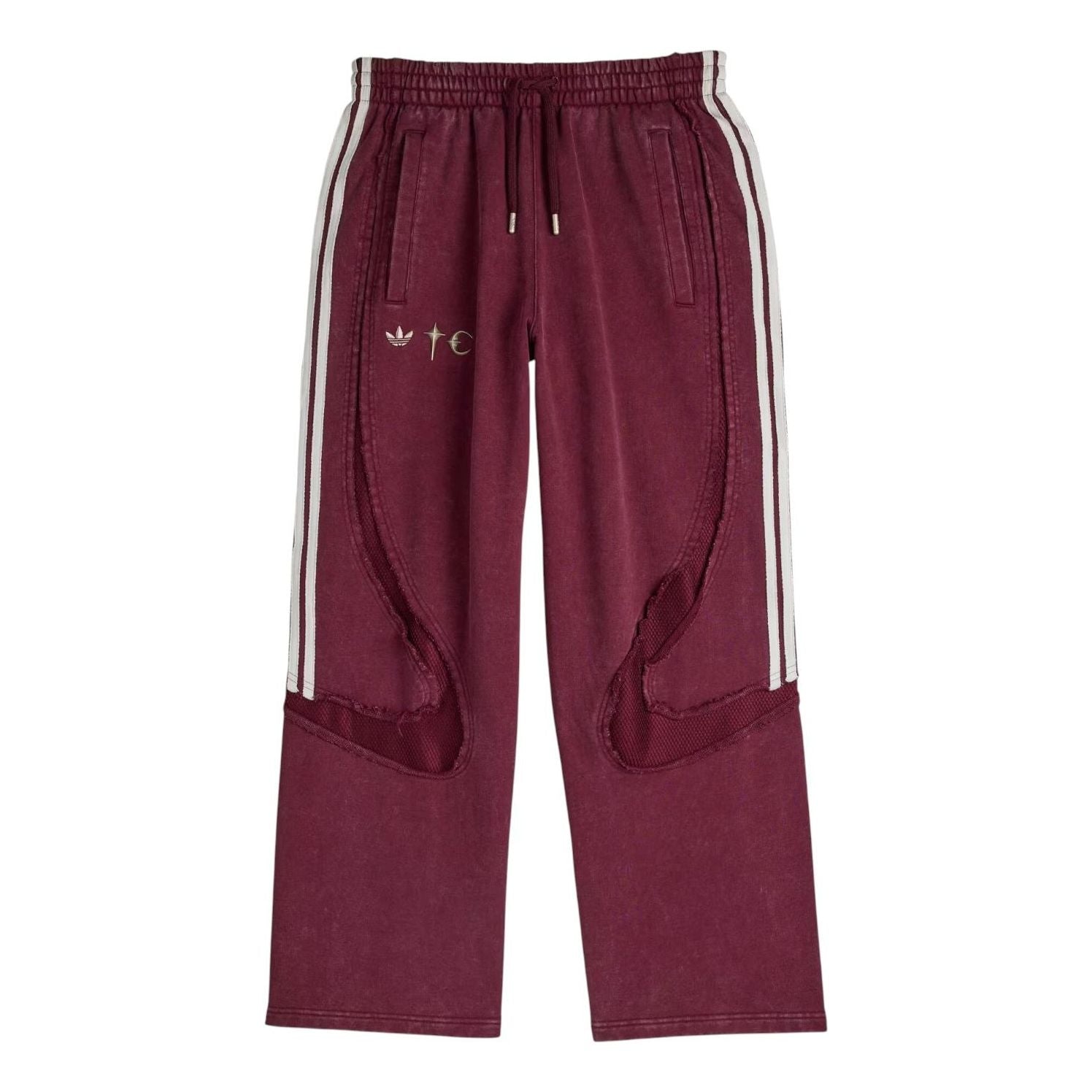 Спортивные брюки Adidas x THUG CLUB TEAMGEIST Maroon