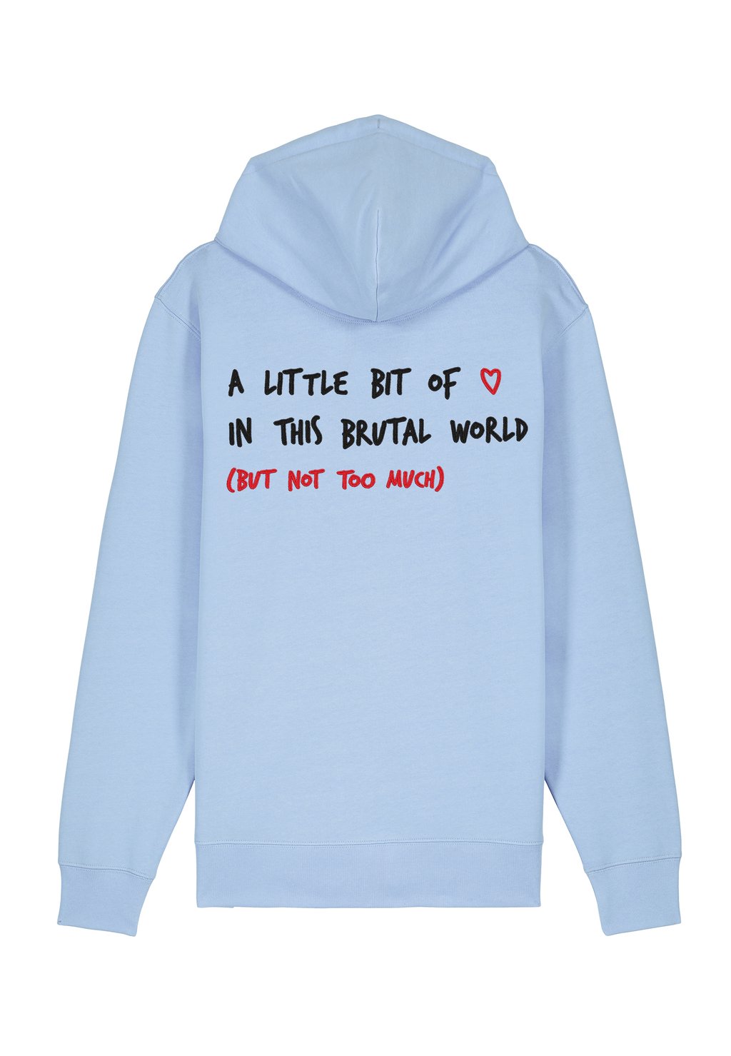 

Толстовка на молнии BRUTAL BACK EMBROIDERY Mira Paris, синий