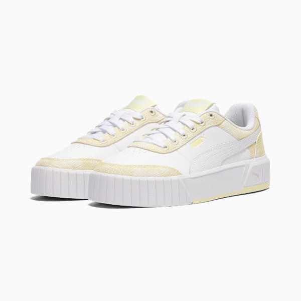 Женские кроссовки Carina Mia Acid Wash Puma, белый — фото 2
