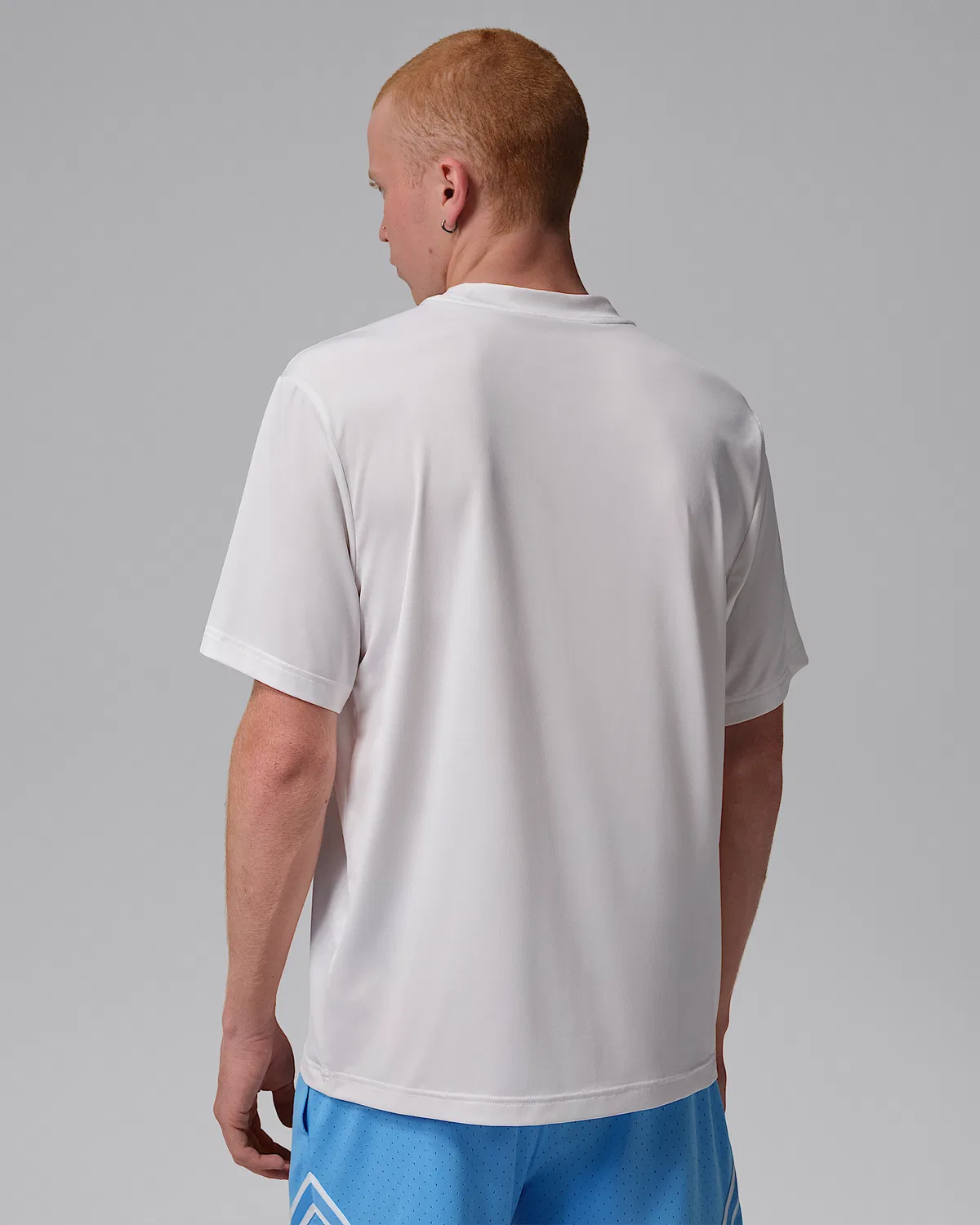 Мужская футболка Dri-FIT с коротким рукавом Jordan Sport Essentials, White — фото 2