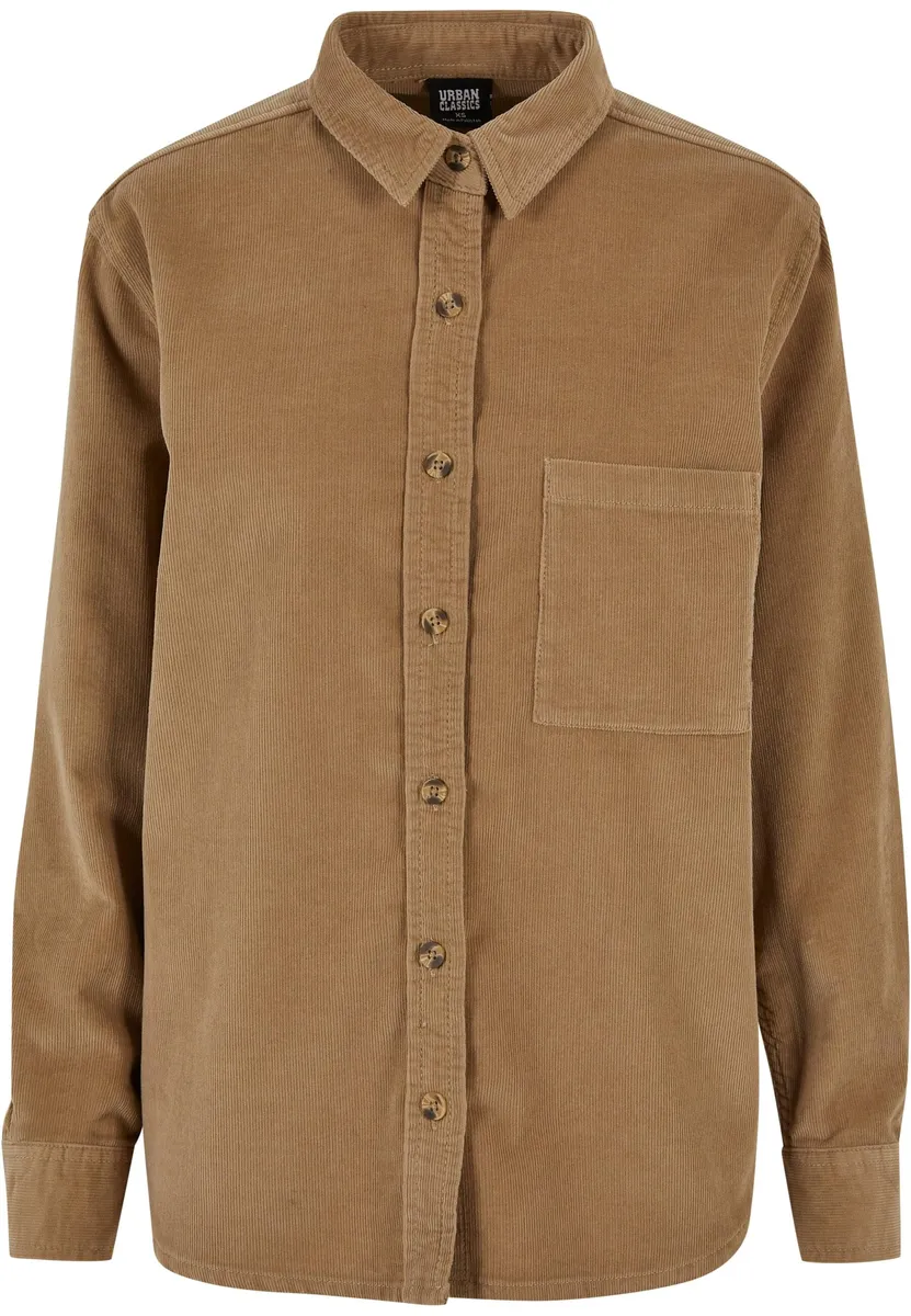 

Рубашка с длинными рукавами URBAN CLASSICS " Urban Classics Ladies Corduroy Oversized Shirt" (1 шт.), цвет Warmsand