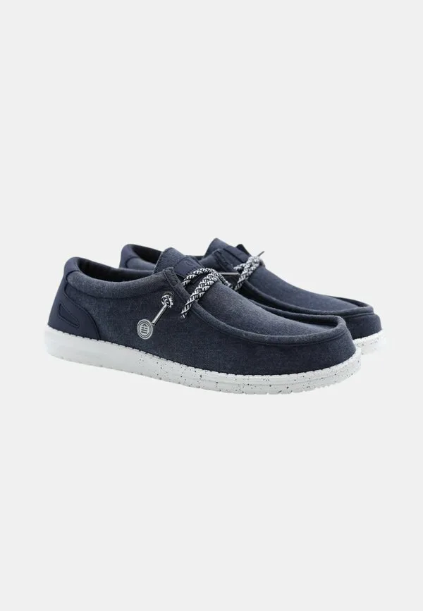 Спортивные туфли saintjean на шнуровке Serge Blanco, Navy Blue — фото 2