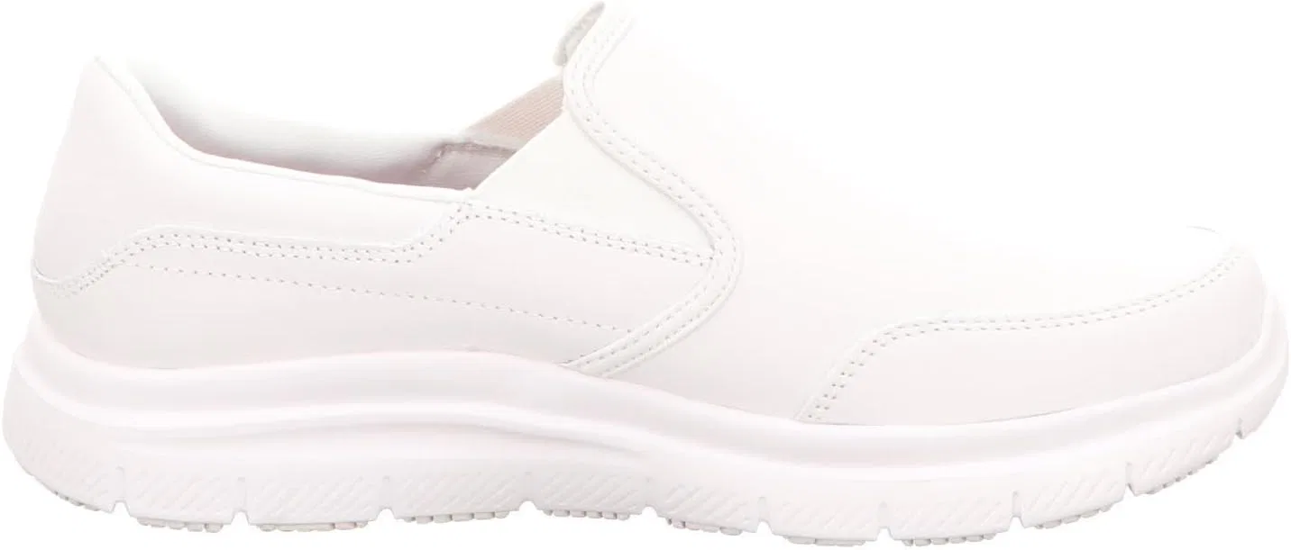 Мужские кроссовки для фитнеса Skechers Flex Advantage 2.0, White Leather — фото 4