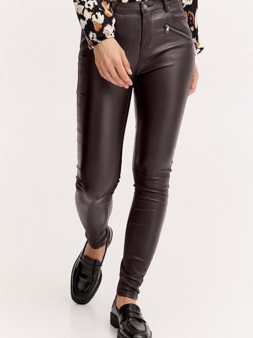

Брюки bylola из искусственной кожи B.Young, коричневый