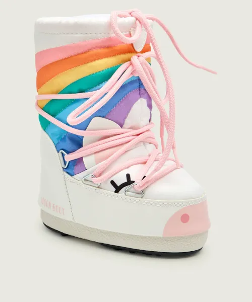 

Снежные ботинки MB Icon Unicorn Moon Boot, белый