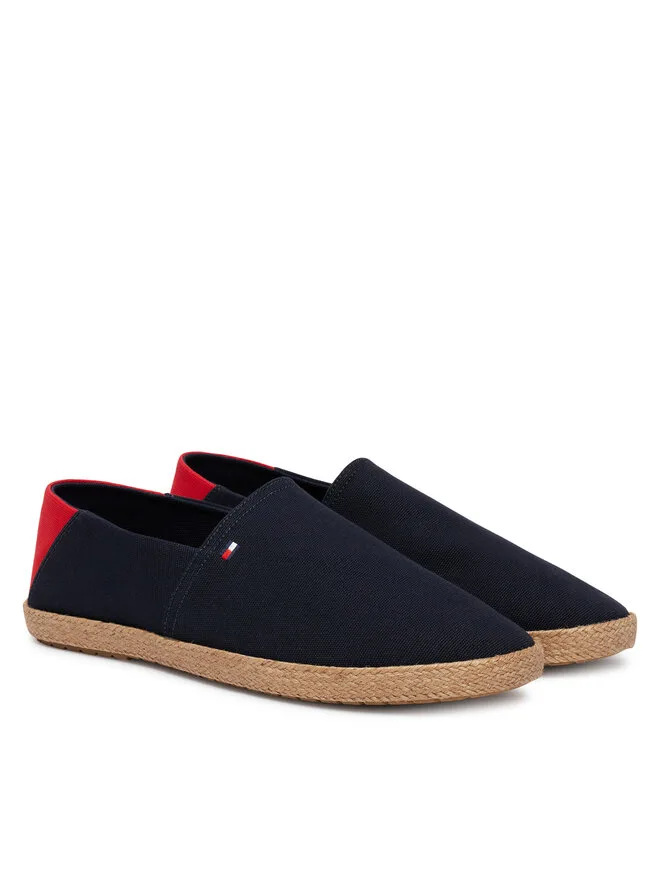 Tommy Hilfiger Эспадрильи Core Hilfiger Espadrille Textile FM0FM05792 темно-синие — фото 2