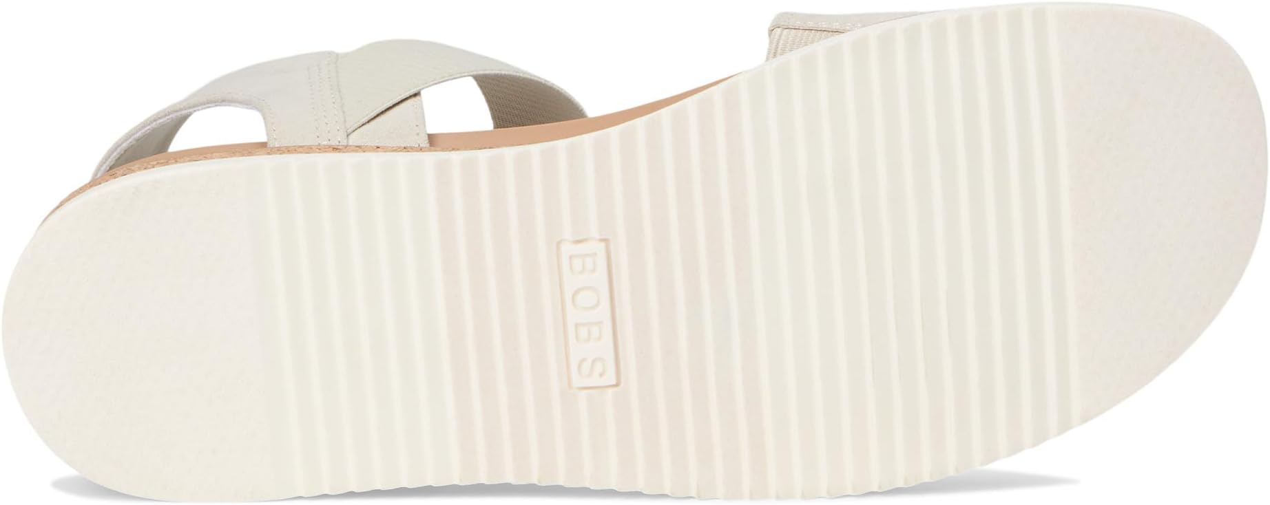Сандалии BOBS from SKECHERS Desert Kiss Low - Top Look, цвет Off White — фото 3