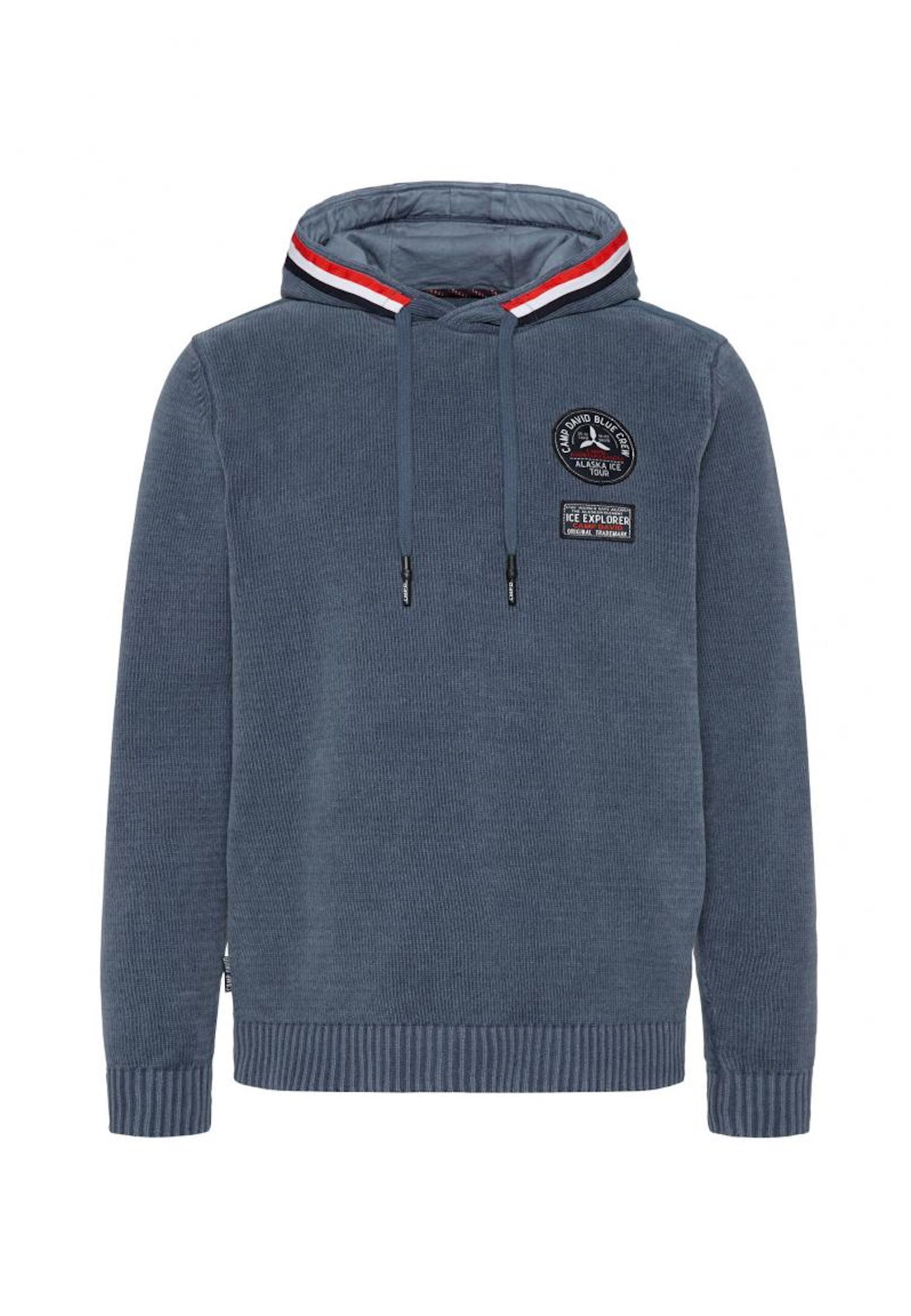 

Толстовка CAMP DAVID Hoodie 'Alaska Ice Tour', синий