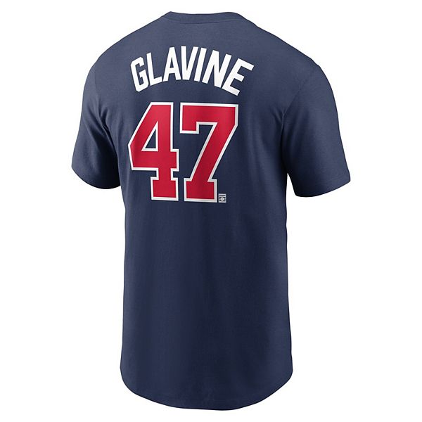 Футболка Atlanta Braves с именем и номером Tom Glavine Nike — фото 4