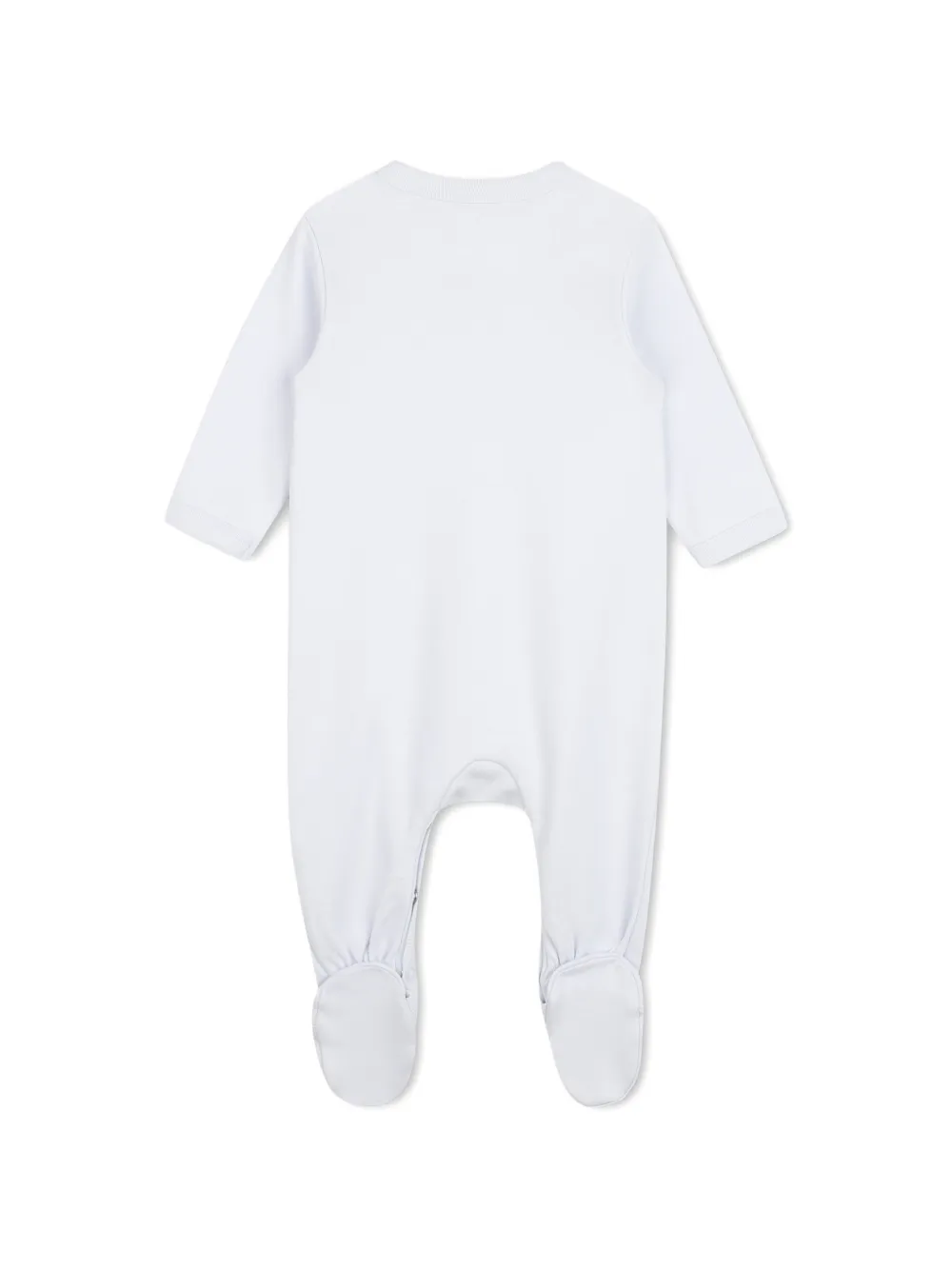 Комплект боди с принтом тигра Kenzo Kids, синий — фото 4