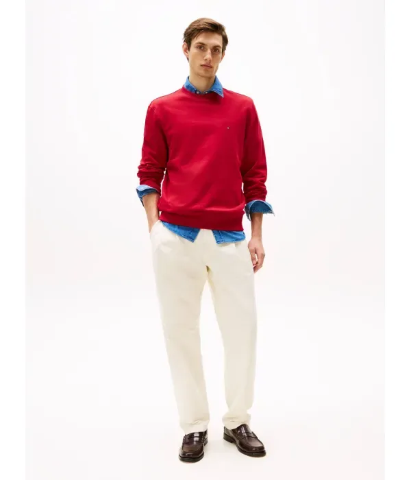 Толстовка ESSENTIAL TERRY regular fit Tommy Hilfiger, красный — фото 2