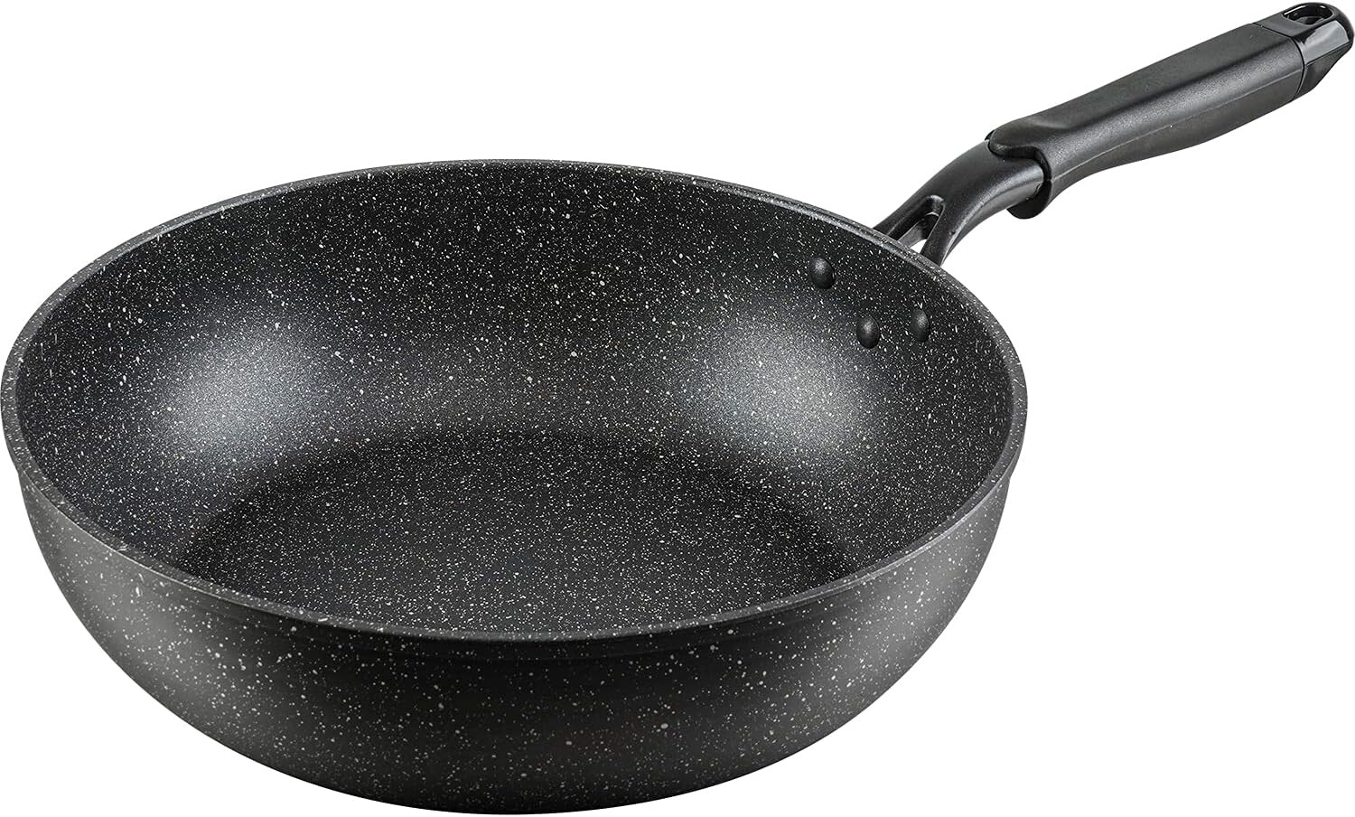 

RB-2108 Marble Coat Frying Pan, Сковорода, 11,0 дюймов (28 см), легкая, с антипригарным покрытием, двойная мраморная поверхность α WAHEI FREIZ, New Model