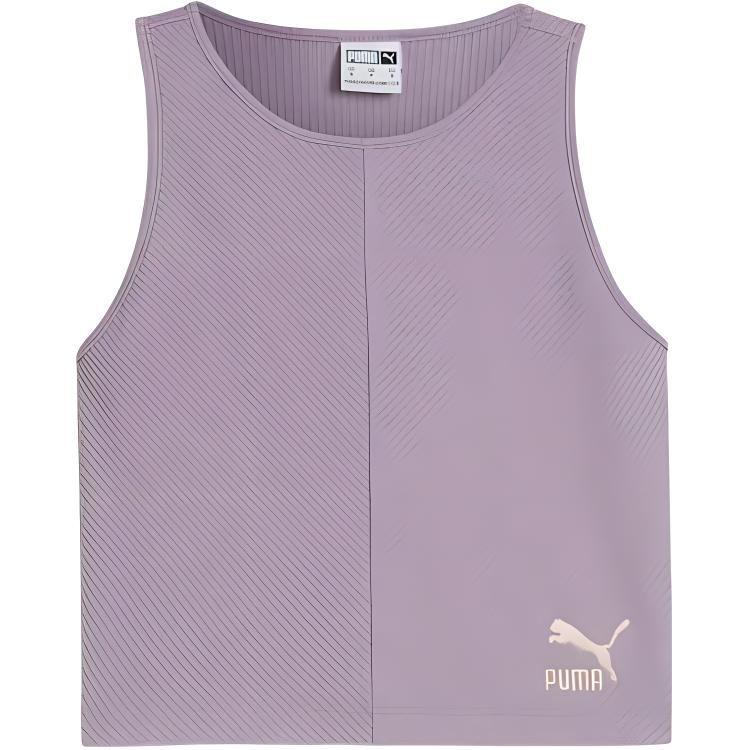 

Кроп-топ PUMA Classics, светло-сливовый