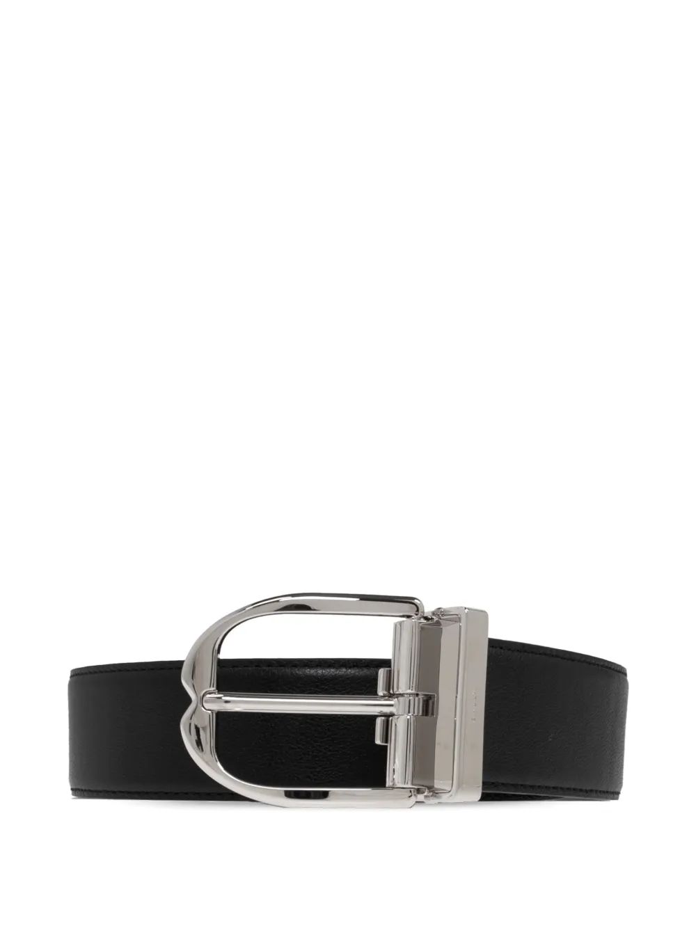 

Ремень с пряжкой с логотипом Bally, черный