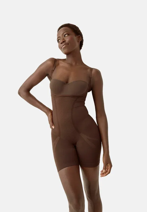 Корректирующее белье Next, chocolate nude, шоколадно-бежевый