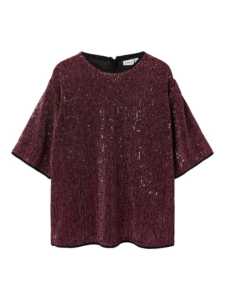 

Блуза name it Pailletten-Bluse Runic, красный