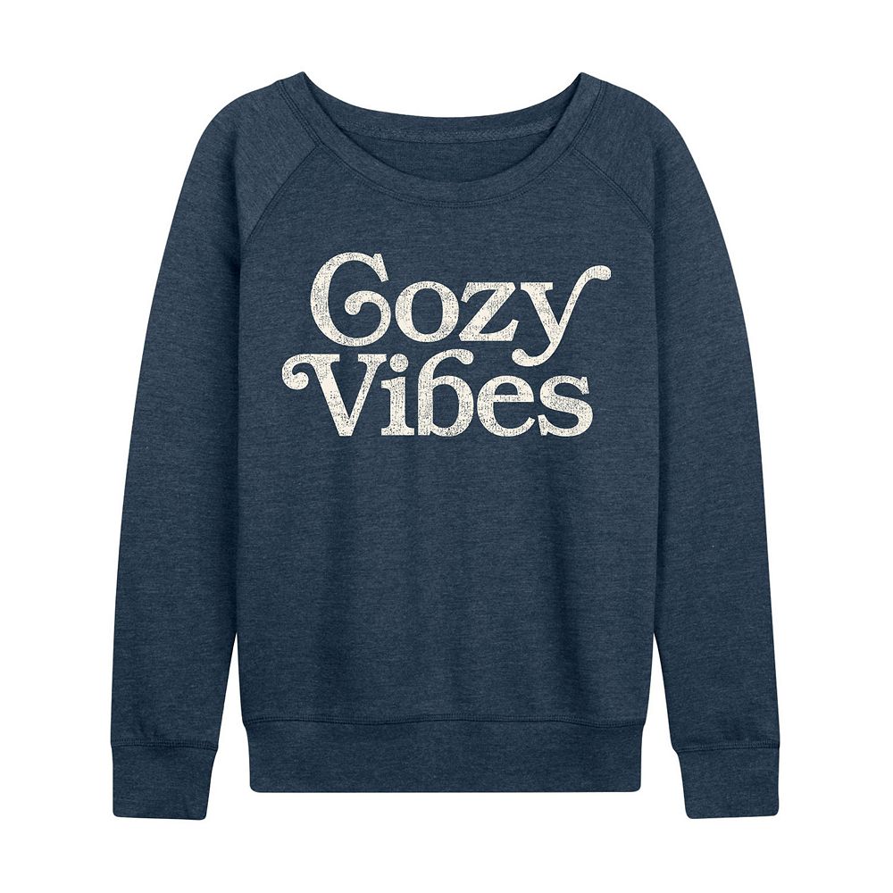 

Женский легкий свитшот из френч терри Cosy Vibes Licensed Character, цвет Heather Indigo