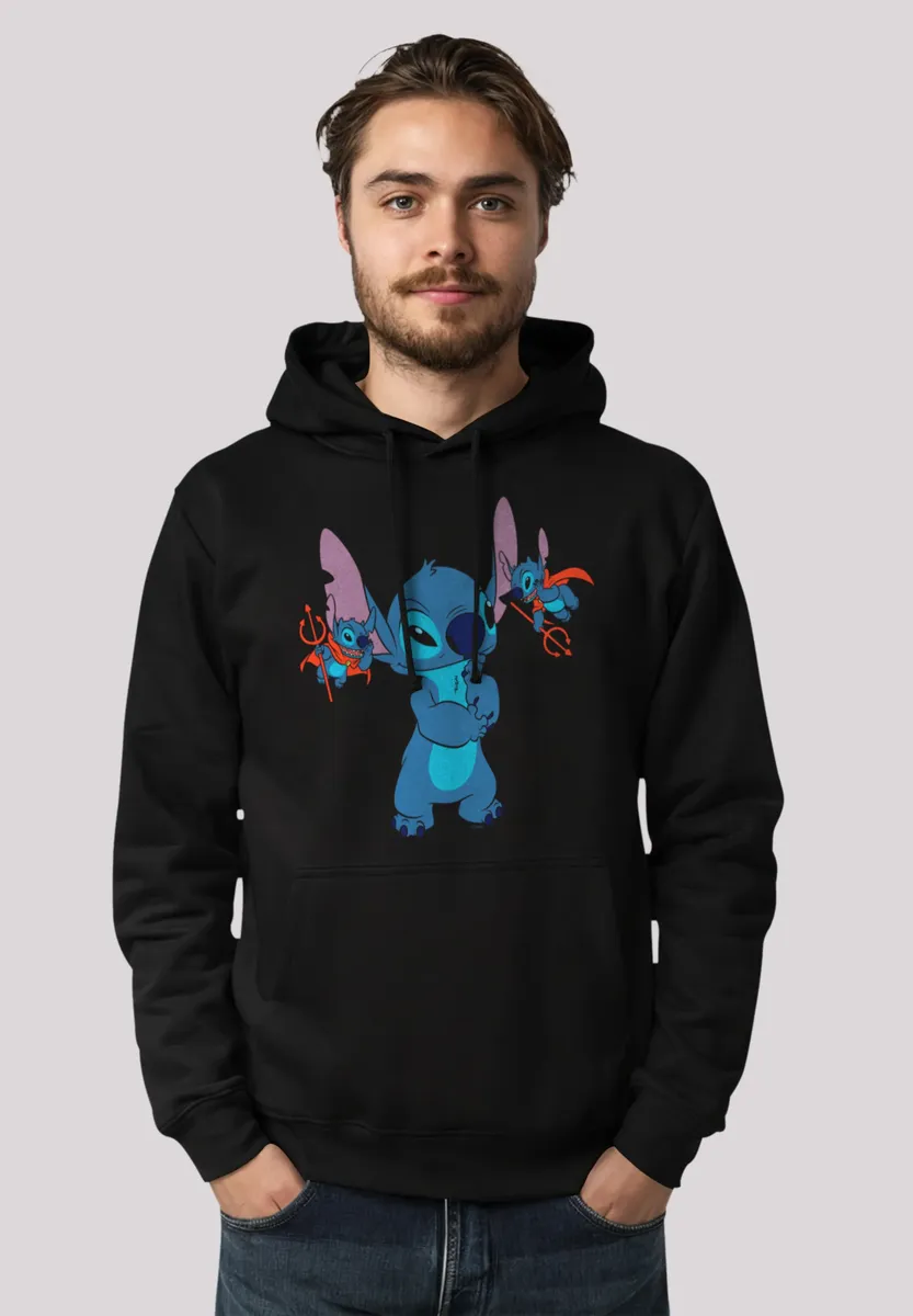 

Толстовка F4NT4STIC "Disney Lilo and Stitch Little Devils", премиум качество, черный