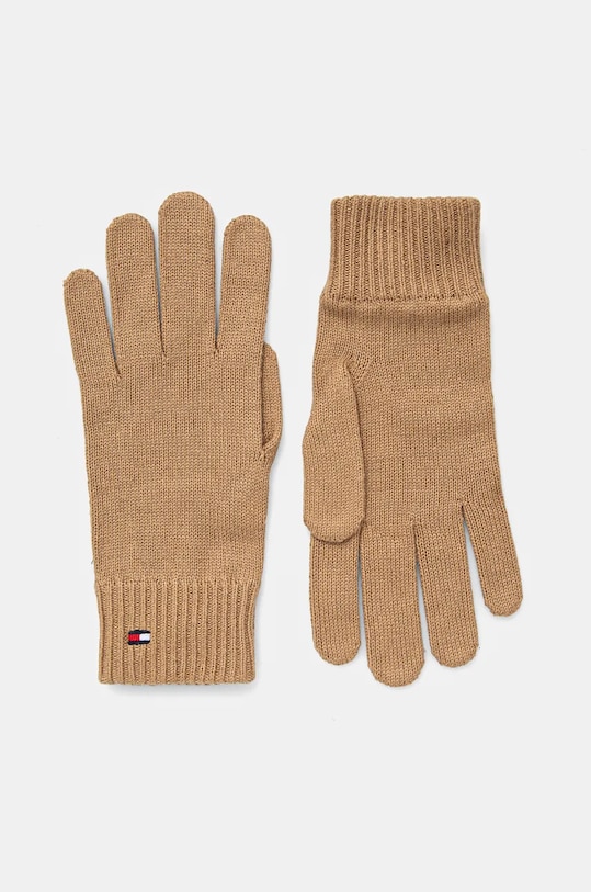 

Перчатки с добавлением кашемира Tommy Hilfiger, коричневый