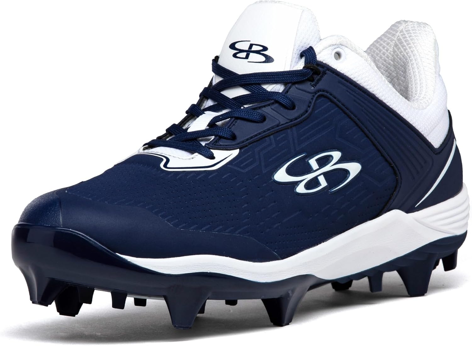 

Бутсы Boombah Viper Pro для мужчин с формованной подошвой - несколько вариантов цвета - разные размеры, белый/синий/темно-синий