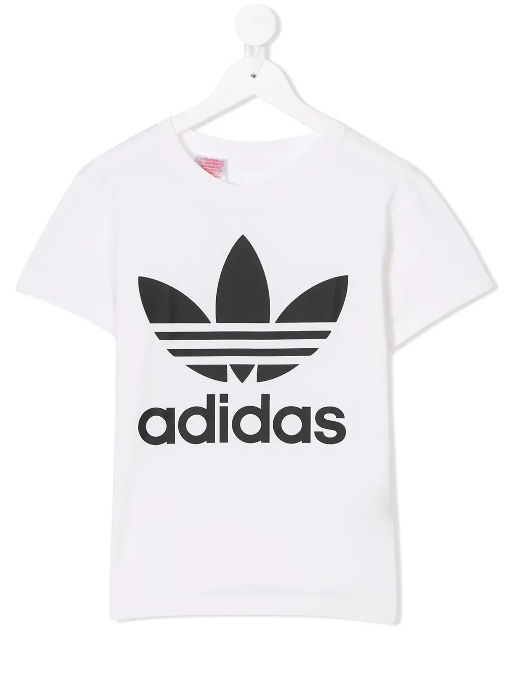 Футболка с принтом Adidas Kids, белый