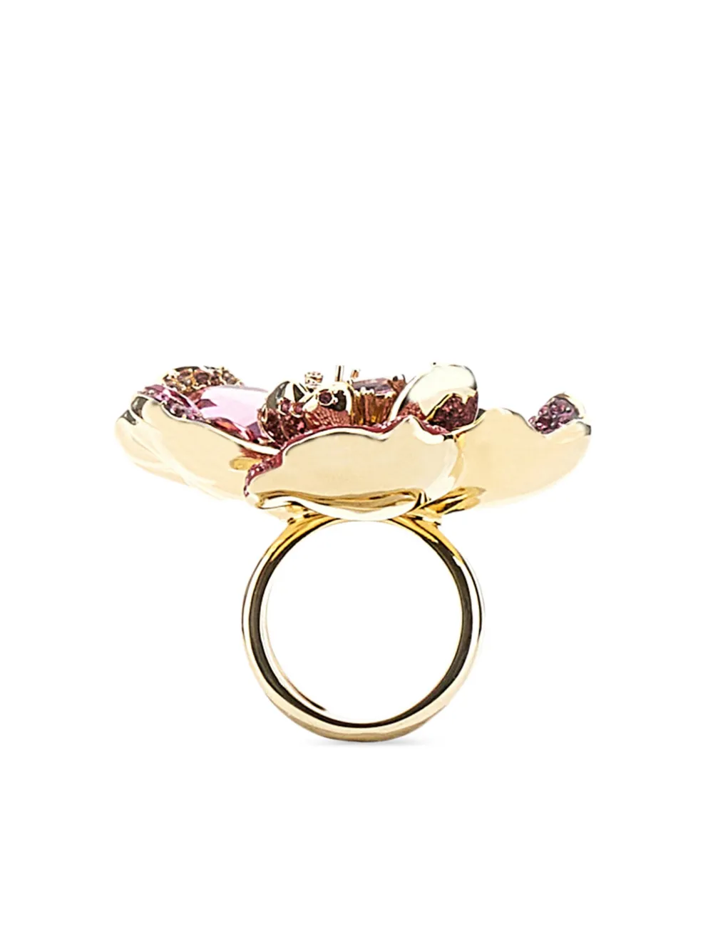 

Кольцо Florere Swarovski, золотой