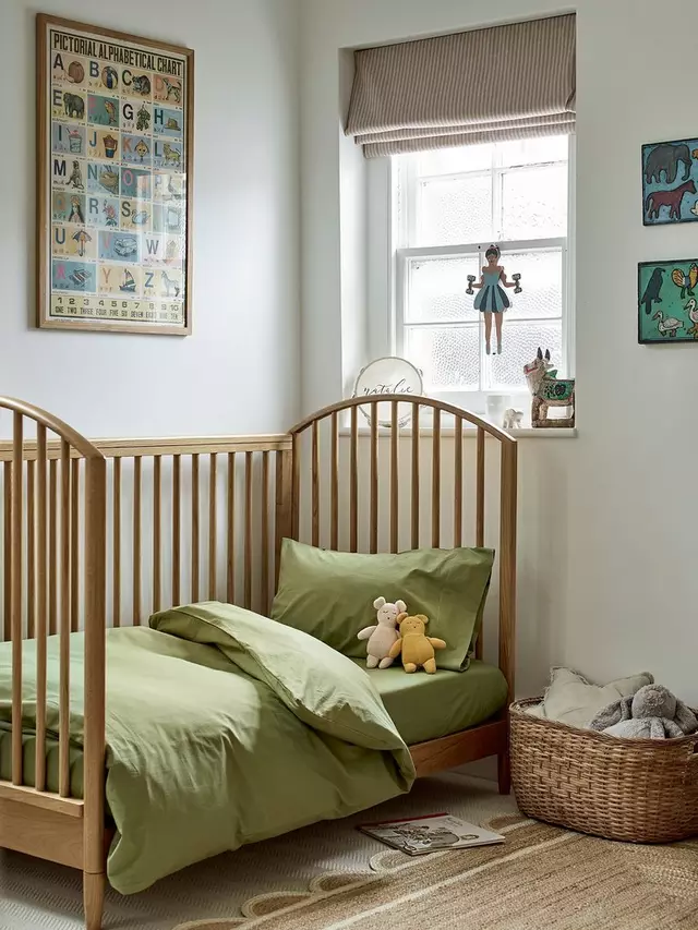 

Комплект из пододеяльника и наволочки Piglet in Bed Kids' Cotton, цвет pear