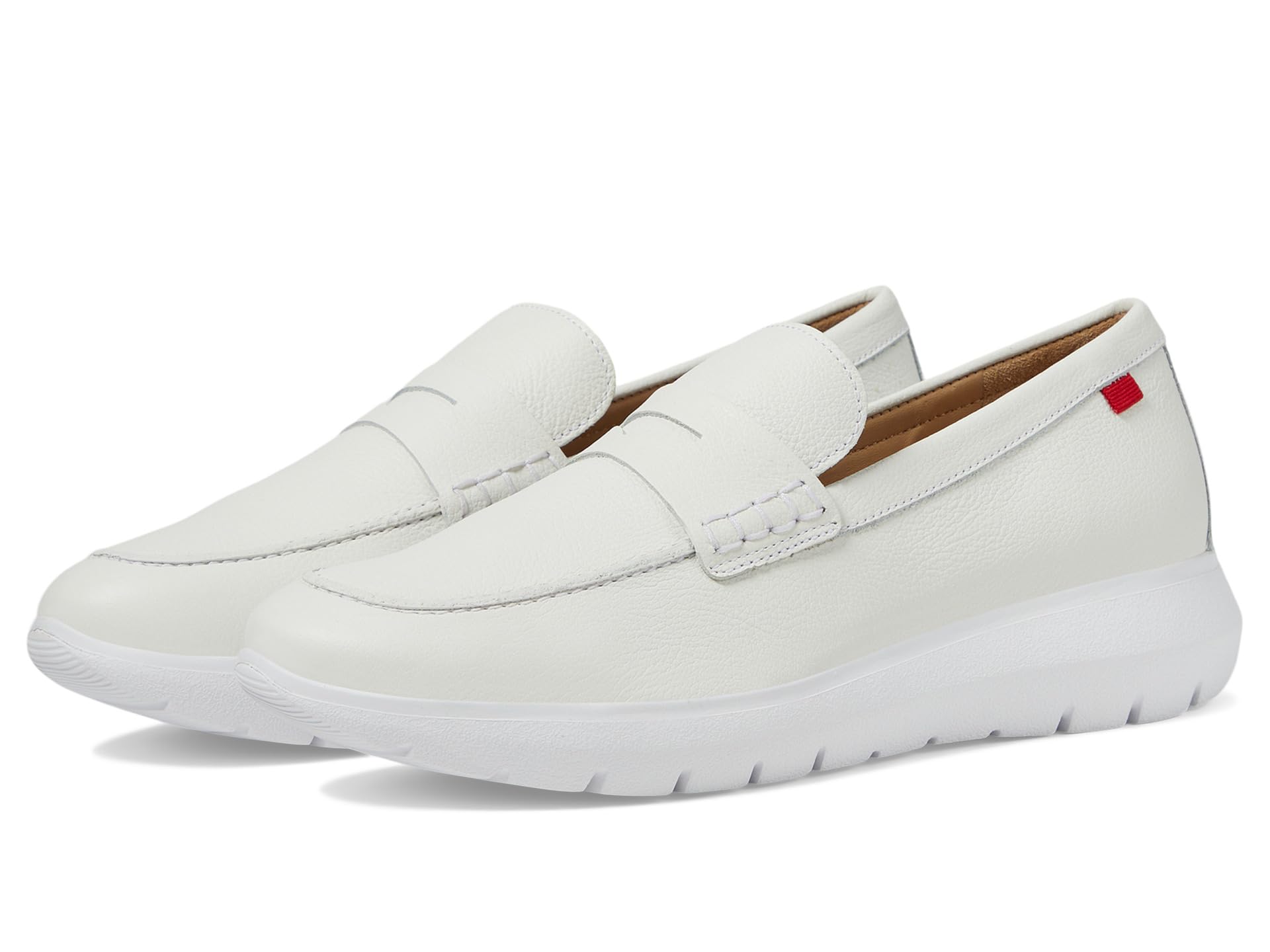 Лоферы Marc Joseph New York Grace Street, White Svelte Grainy
