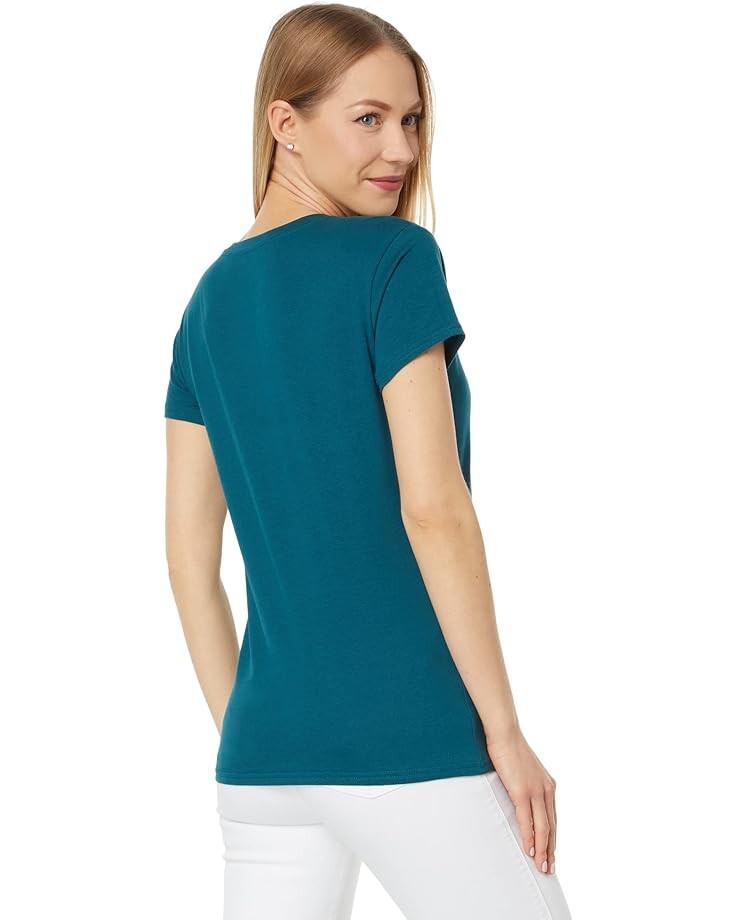 

Рубашка U.S. POLO ASSN. Stitch Crew Neck Graphic Tee Shirt, цвет Hudson Teal