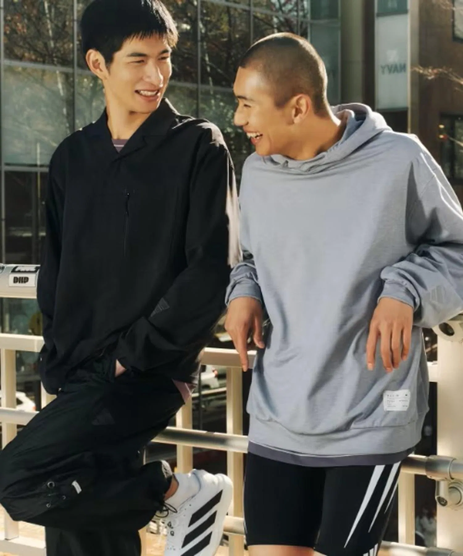 Толстовка DAY//0 / Толстовка RUN SWEAT HOODIE U / adidas