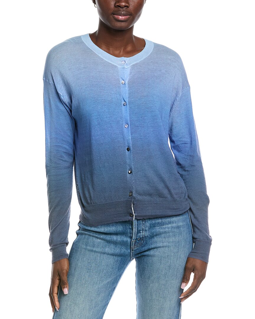 

Осенний кашемировый кардиган с градиентом Autumn Cashmere, синий