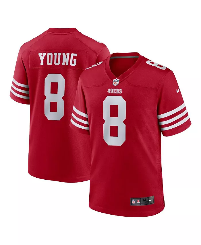 

Мужская игровая футболка Steve Young San Francisco 49ers RetiPlayer Nike, красный
