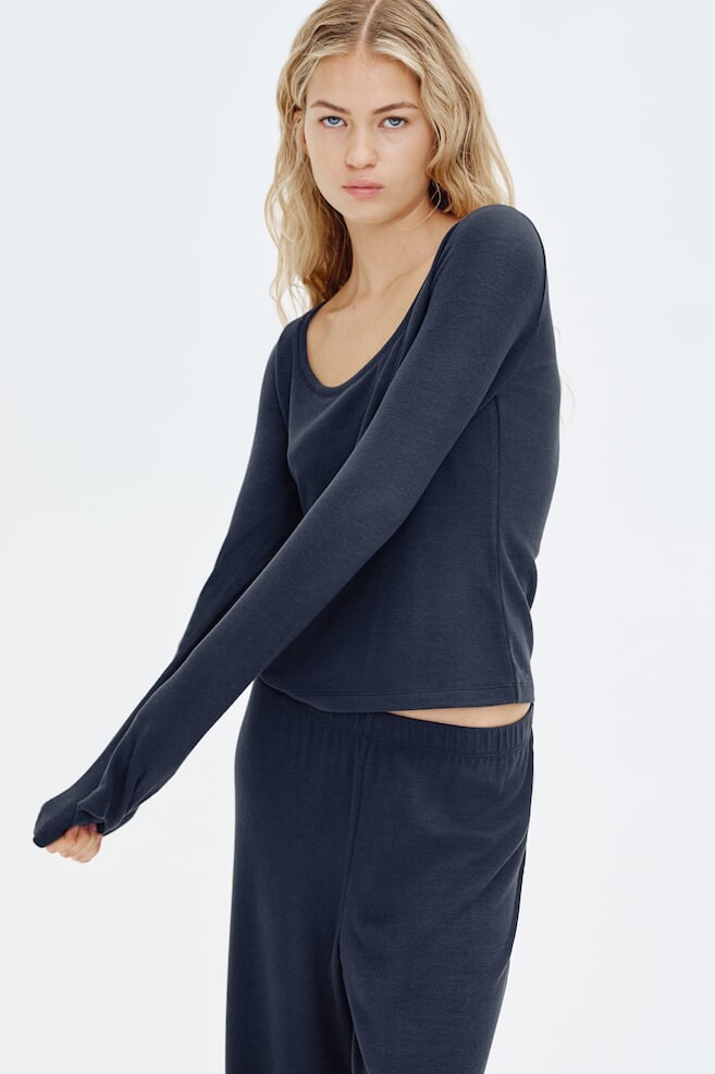 

Пижама из джерси H&M, черный
