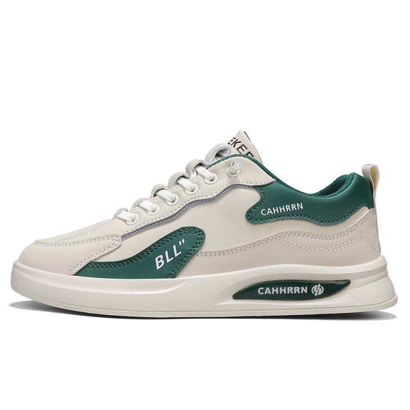 

CAHHRRN Мужские лоу-топ скейтборд кроссовки бежево-зеленые, цвет Beige Green