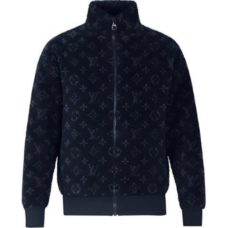 

Новые квартальные продукты LV Jacket Men Louis Vuitton, темно-синий