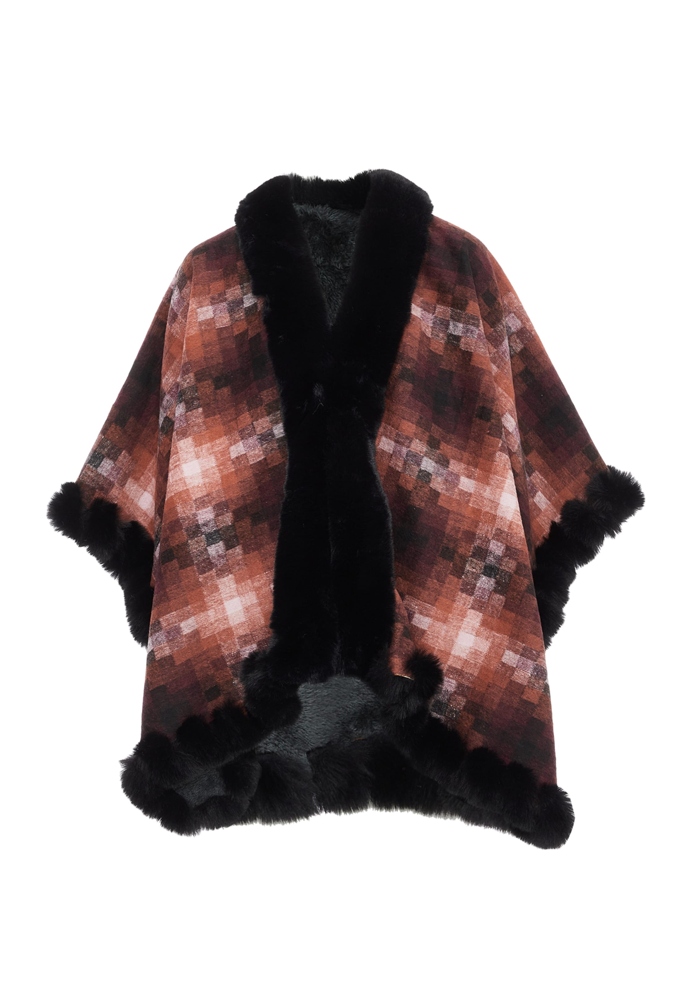 

OSHA Кейп в цвете Brown, Cognac