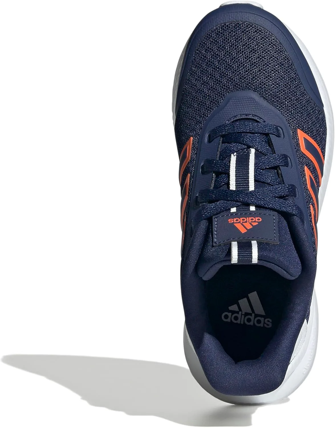 Кроссовки Adidas для детей и подростков X_PLR (для старших детей), темно-синий/оранжевый/белый — фото 2