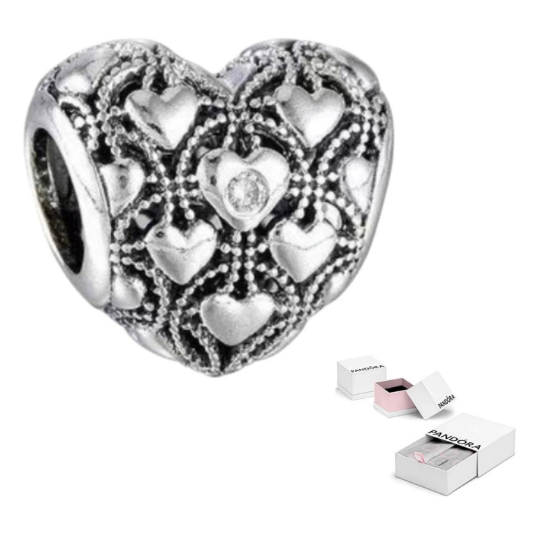 

Pandora 925 Sterling Silver, Diamond Jewelry Accessories Unisex Silver