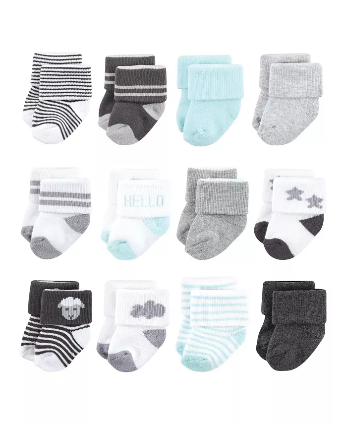 

Мягкие махровые носки Hudson для мальчиков унисекс Hudson Baby, серый