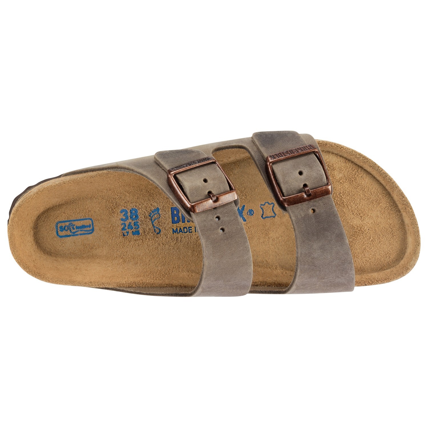 Сандалии Birkenstock Arizona SFB LEOI, бежевый — фото 2
