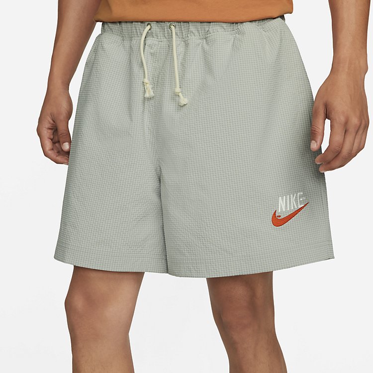 Спортивные шорты Nike Sportswear Lined Woven Shorts 'Light Iron Ore', серый — фото 2