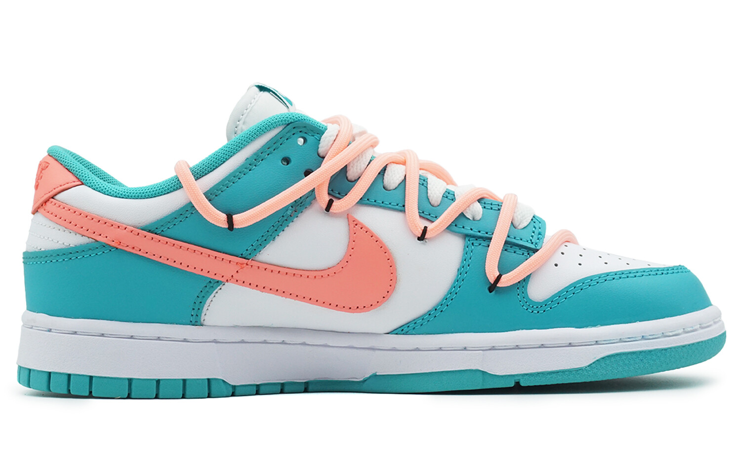 

Кроссовки Nike Dunk Skateboarding Shoes Unisex Low-top Blue/White/Pink, синий