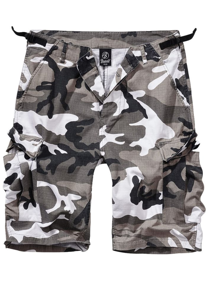 

Короткие шорты Bdu Ripstop Shorts в камуфляже Brandit