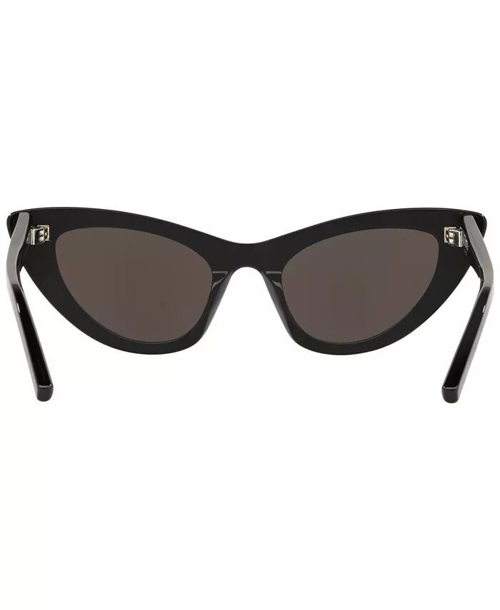 Женские солнцезащитные очки SL 213 Lily YS000090 Saint Laurent, черный — фото 4