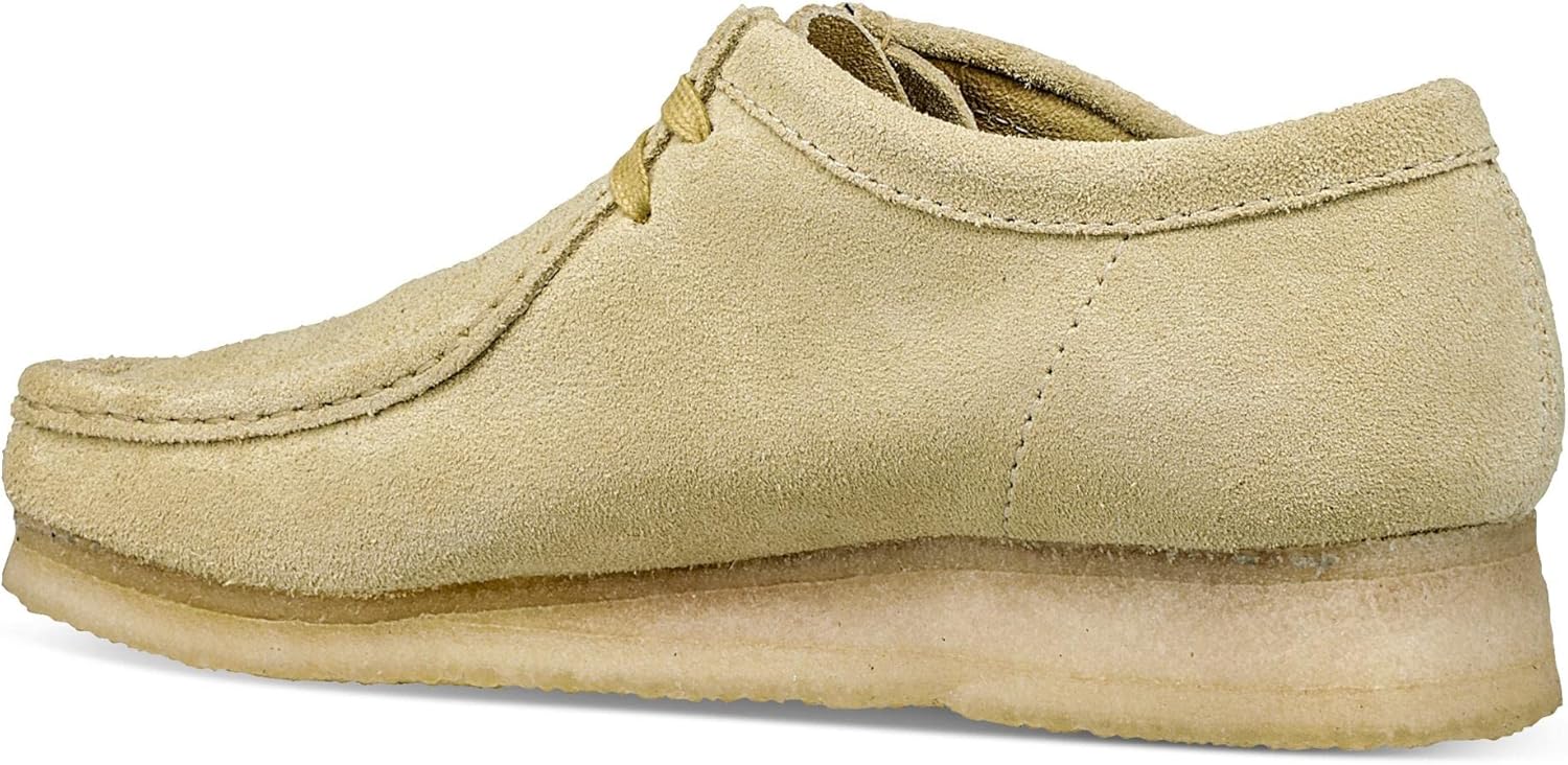 Мужские туфли Clarks Wallabee, светло-зеленый — фото 4