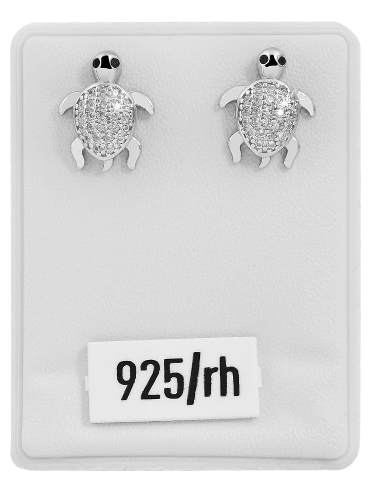 

Adeliás Женские серьги - серьги-гвоздики из серебра 925 пробы с кубическим цирконием в серебряной оправе