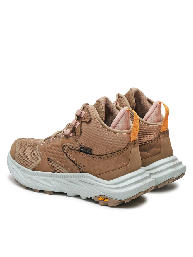 Треккинговые кроссовки Anacapa 2 Mid GTX GORE-TEX 1142831 Hoka, коричневый — фото 3