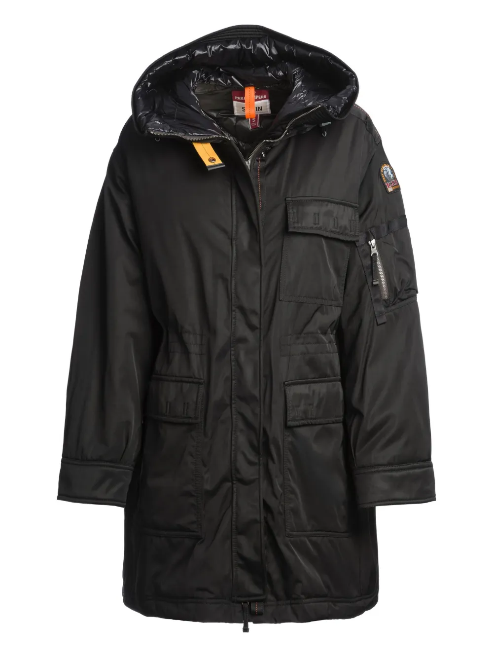 

Куртка с капюшоном и карманами Parajumpers, черный
